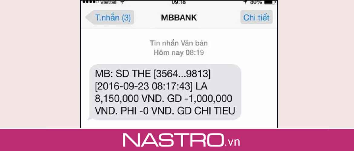 Cách xóa tài khoản MBBank trên sms 